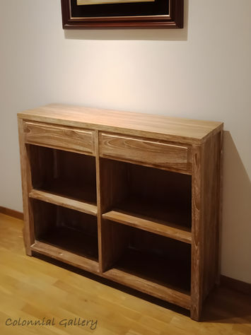 recibidor-consola-rustica-madera-a medida_colonnialgallery