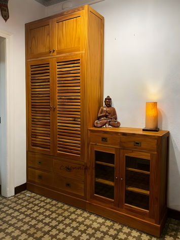 recibidor-armario-consola-colonial-madera-a medida-colonnial gallery