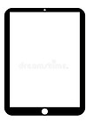 Apple iPad black icon.