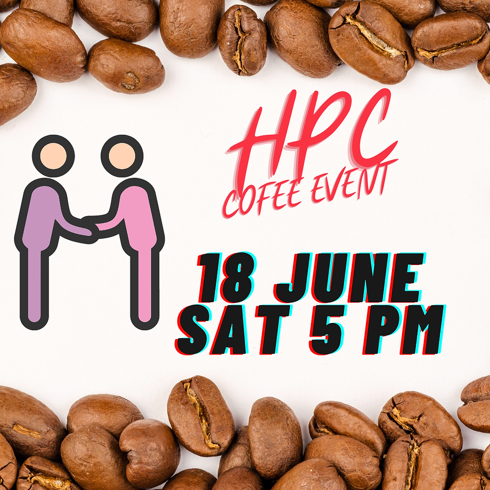 HPC COFFEE EVENT FOR PARTYHOLICS 