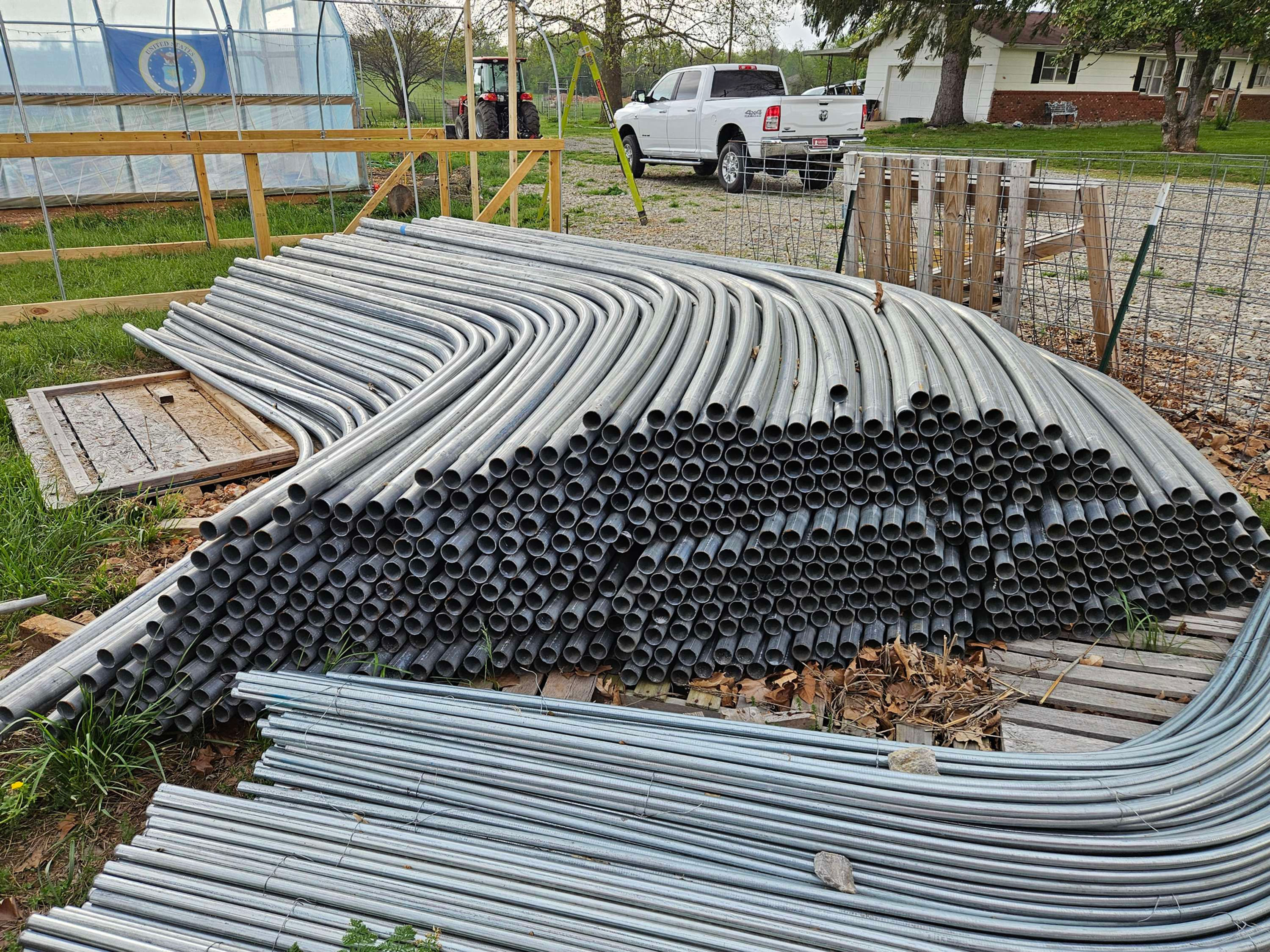 Greenhouse building materials 