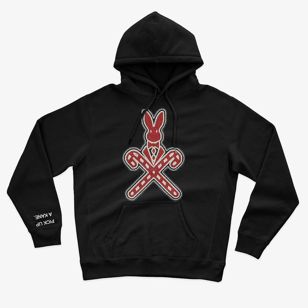 Thumbnail: Komfy Chenille Hoodie (Black)