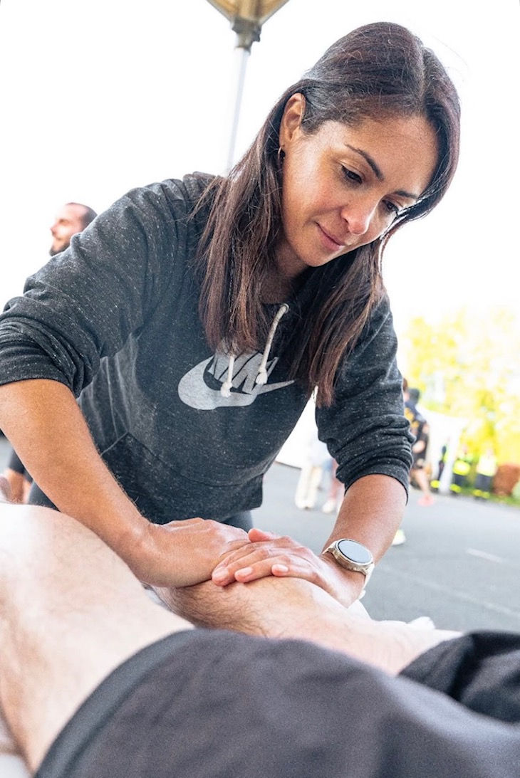 Massage flash de 15 min lors des évènements