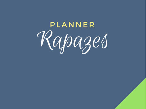 Planner Rapazes