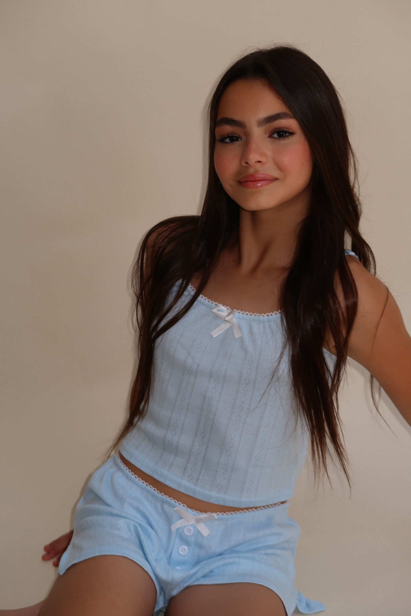 סט שינה ילדות - תכלת