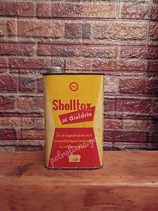 SHELL SHELLTOX TIN CAN
