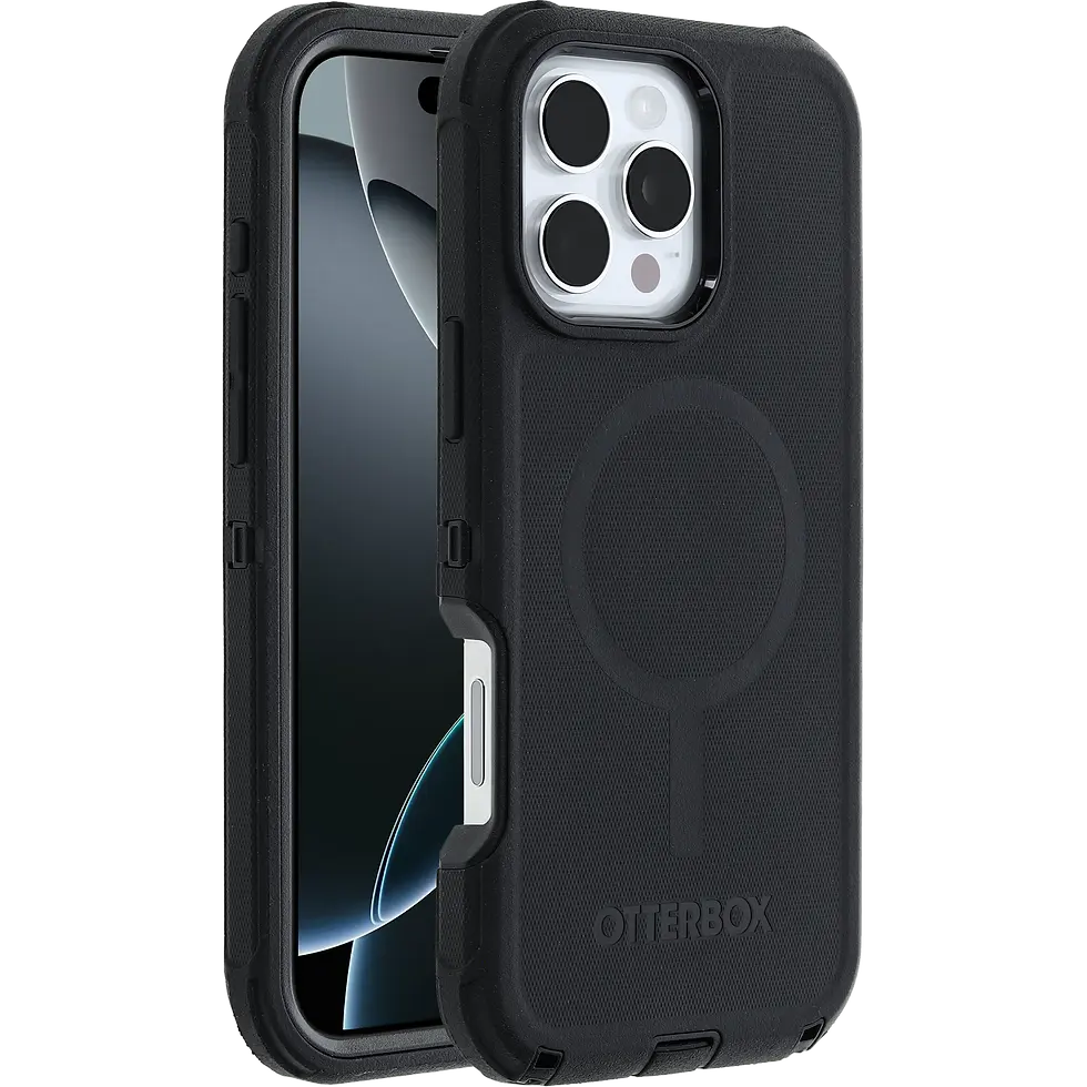 OtterBox Defender MagSafe Case for iPhone 16 Pro  - Black main image 1