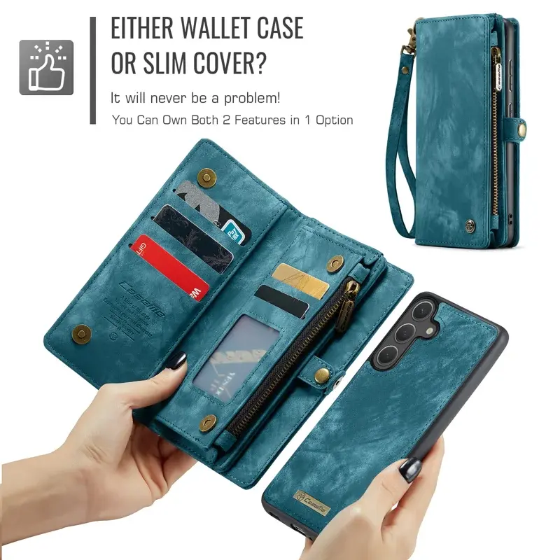 Thumbnail: Samsung S26 Plus CaseMe Detachable Wallet Case