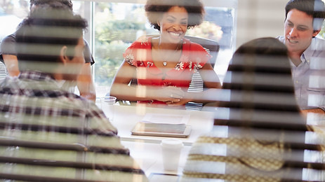 Men in a Meeting