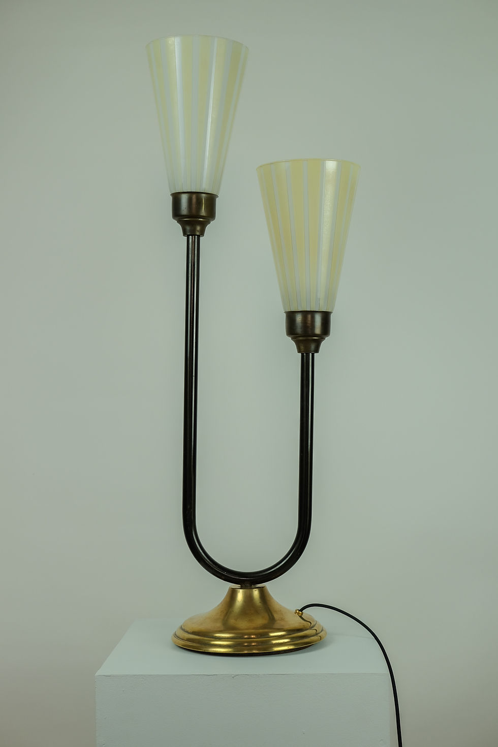 luminaire 2 branches éteint