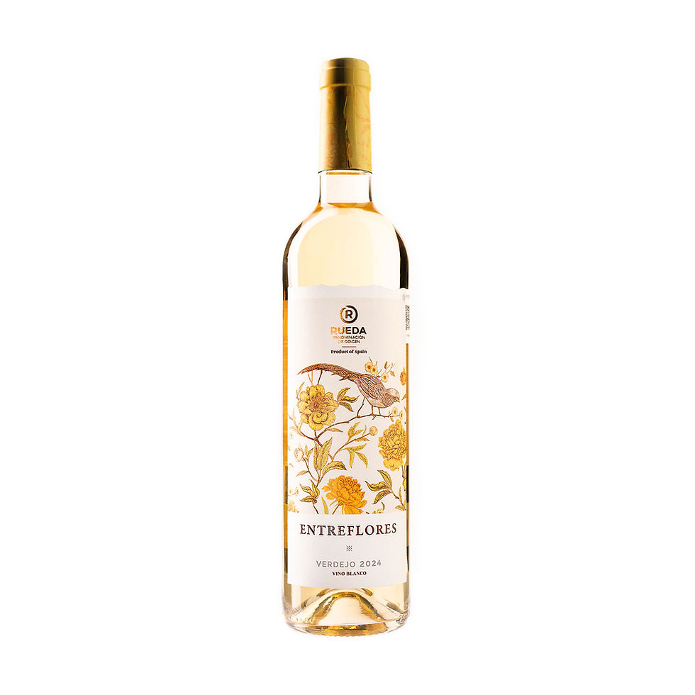 Entre Flores Verdejo, vino blanco español