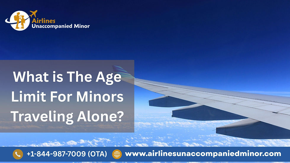 Age Limit For Free Flights