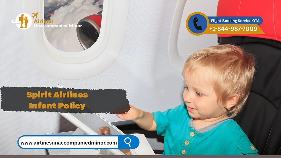 Spirit Airlines Infant Policy