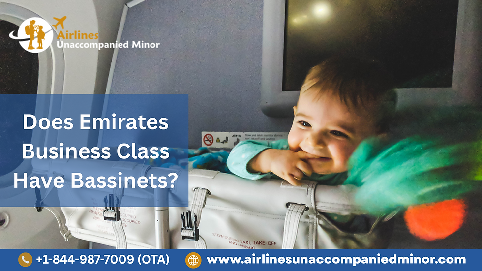 Does Emirates Business Class Have Bassinets?