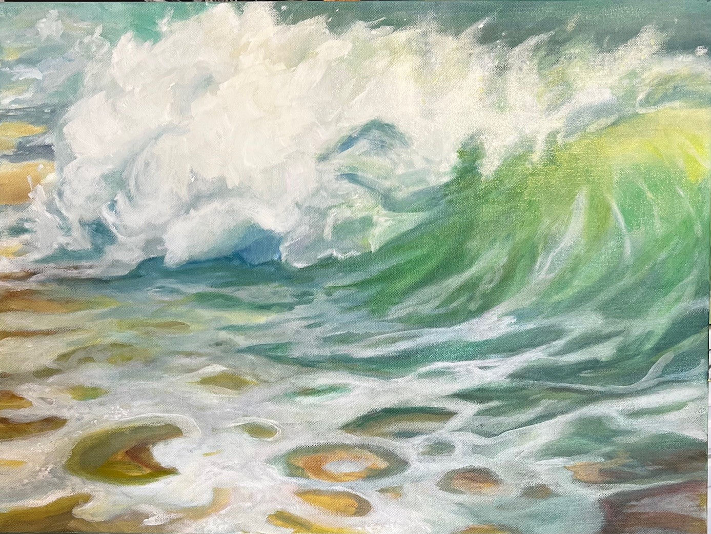 Summer Sands and Curling Foam Delight