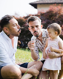 Gay Couple with Daughter