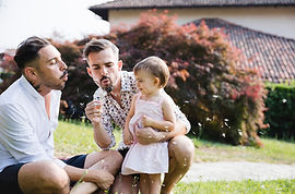 Gay Couple with Daughter