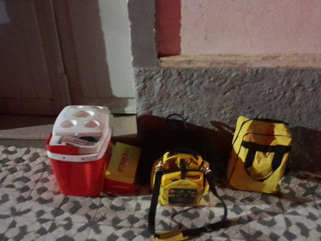 Brigada Militar recupera itens furtados do Posto Jabu da Luz e da ambulância do Samu