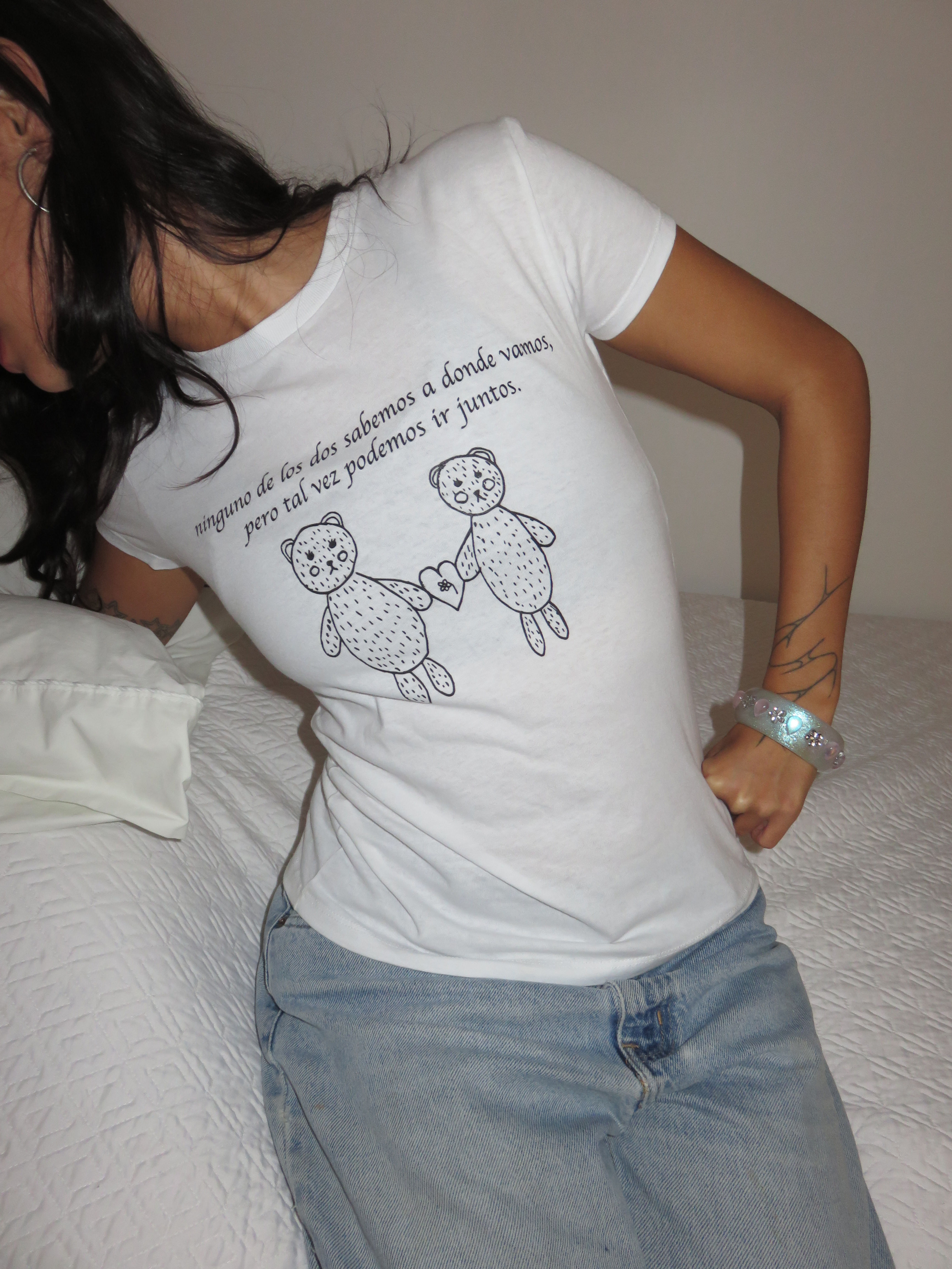 baby tee "juntos"