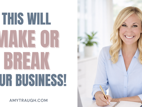this will make or break your business with an image of the metrics maven