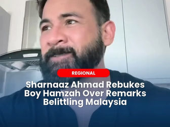 Sharnaaz Ahmad Rebukes Boy Hamzah Over Remarks Belittling Malaysia