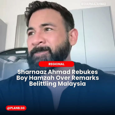 Sharnaaz Ahmad Rebukes Boy Hamzah Over Remarks Belittling Malaysia