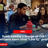 Syed Saddiq's image at risk?Netizens slam viral “Low IQ" prank