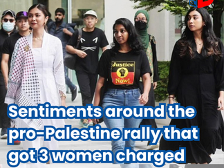 Sentiments around the pro-Palestine rally that got 3 women charged