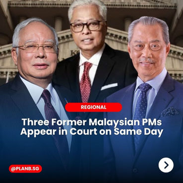Three Former Malaysian PMs Appear in Court on Same Day