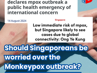Should Singaporeans be worried over the Monkeypox outbreak?