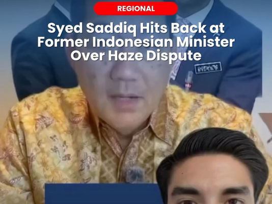 Syed Saddiq Hits Back at Former Indonesian Minister Over Haze Dispute