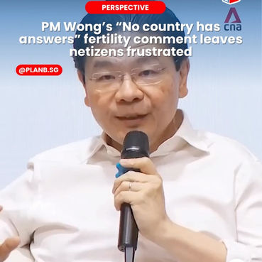 PM Wong's "No country has cha answers" fertility comment leaves netizens frustrated