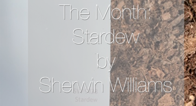 March Color Of The Month: Stardew by Sherwin Williams
