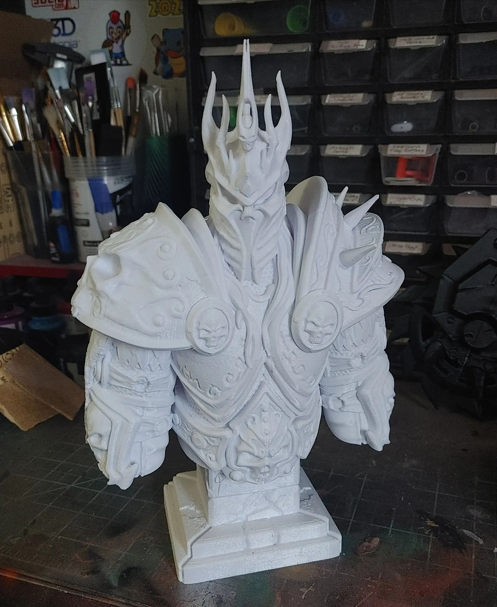 Küçük resim: Lich King Büstü