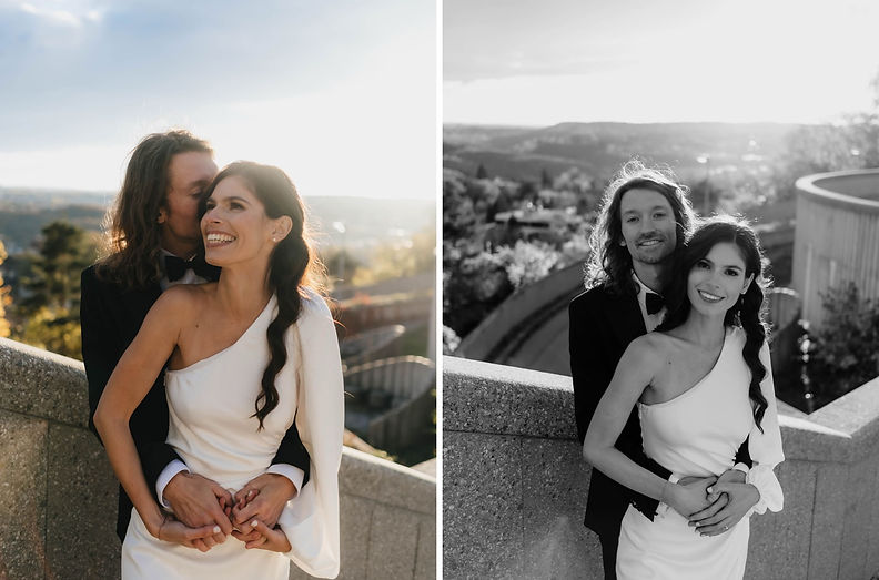 svatební focení novomanželů v Praze na Strahově- svatební fotograf Praha Aneta Raichlová