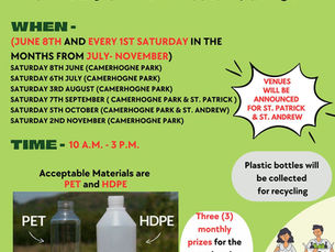 Grenada Green Group Launches Plastic Bottle Collection Campaign under Recycle OECS Project