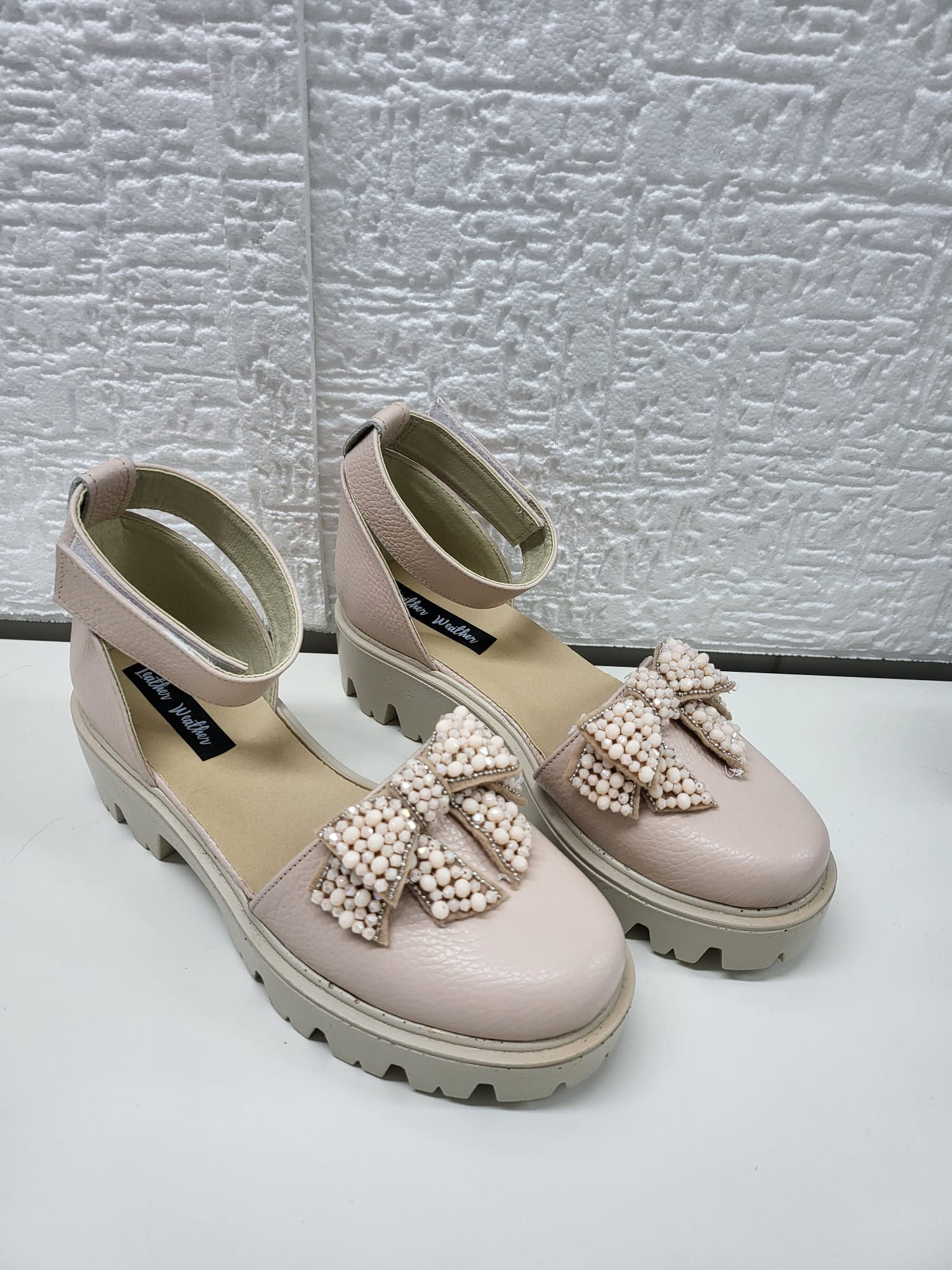 Pantofi decupati Simply Bow