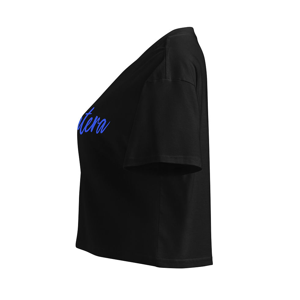 Thumbnail: Bachatera Crop Top - Black