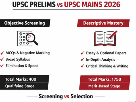 UPSC PRELIMS VS UPSC MAINS 2026