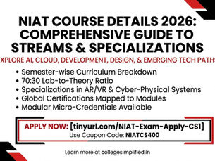 NIAT COURSE DETAILS & STREAMS