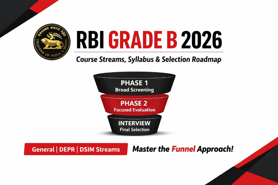 RBI GRADE B 2026 - Course Streams, Syllabus & Selection Roadmap
