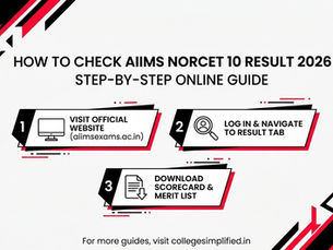 HOW TO CHECK AIIMS NORCET 10 RESULT