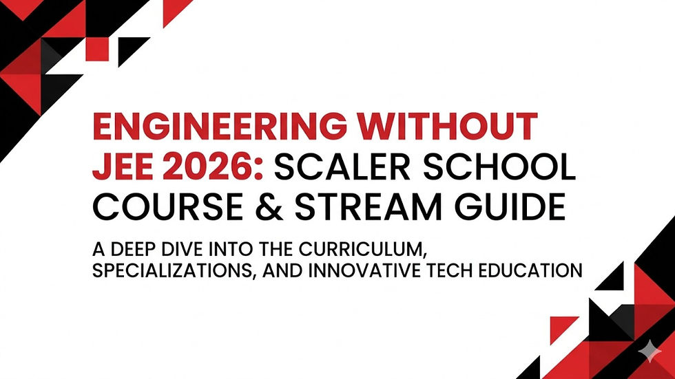 ENGINEERING WITHOUT JEE 2026