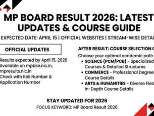 MP BOARD RESULT 2026