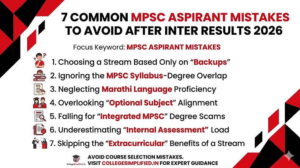 7 COMMON MPSC ASPIRANT MISTAKES