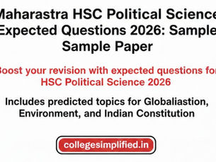 HSC POLITICAL SCIENCE SAMPLE PAPER