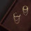 Thumbnail: Gold chains earrings