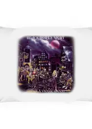 When you're ready to dream, rest your head on Under A Violet Moon art playing you to sleep