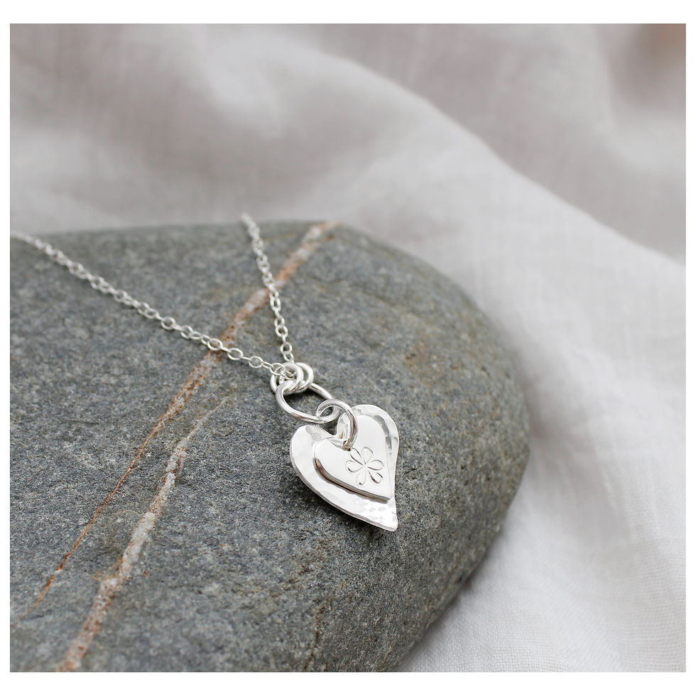 Thumbnail: Customisable Double Heart Necklace