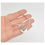 Thumbnail: Aventurine Semicircle Bangle